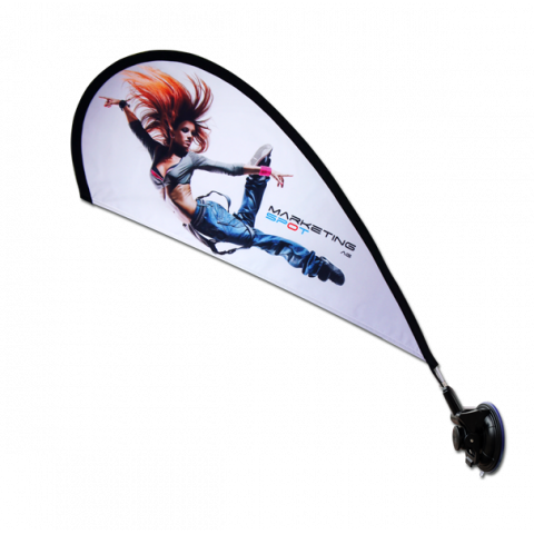 Mini Flying Banner Ventouse