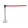 Band Queue barrier stand silver