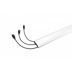 Cable protection wall mounting aluminum 110 cm