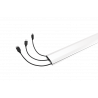 Cable protection wall mounting aluminum 110 cm