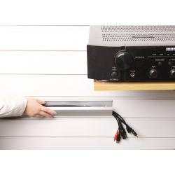 Cable protection wall mounting aluminum 110 cm