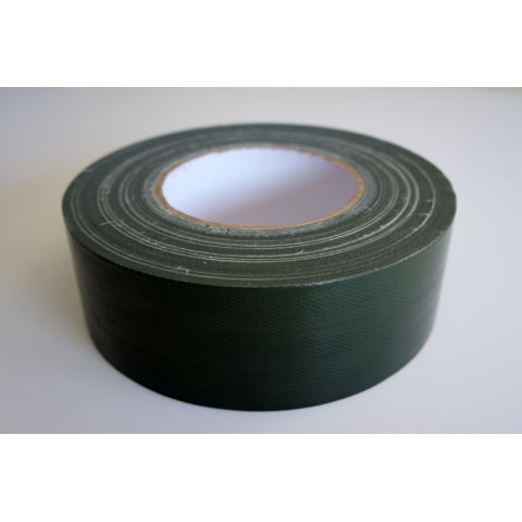 Industrial adhesive tape dark green