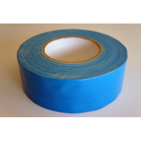 Industrial adhesive tape light blue