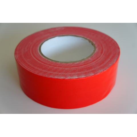 Industrial adhesive tape red