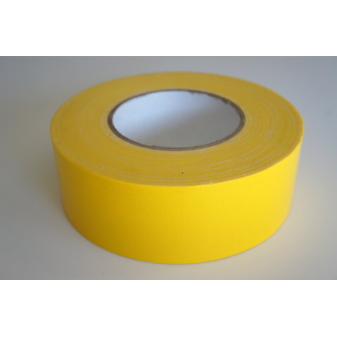 Industrial adhesive tape yellow