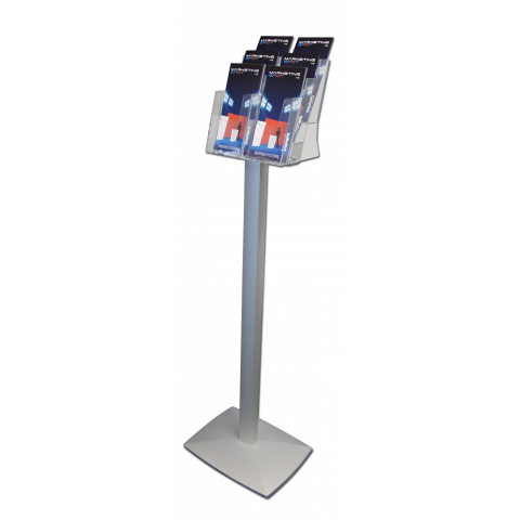 Brochure Stand with base 6x 1/3 A4
