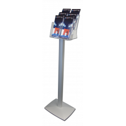 Brochure Stand with base 6x 1/3 A4