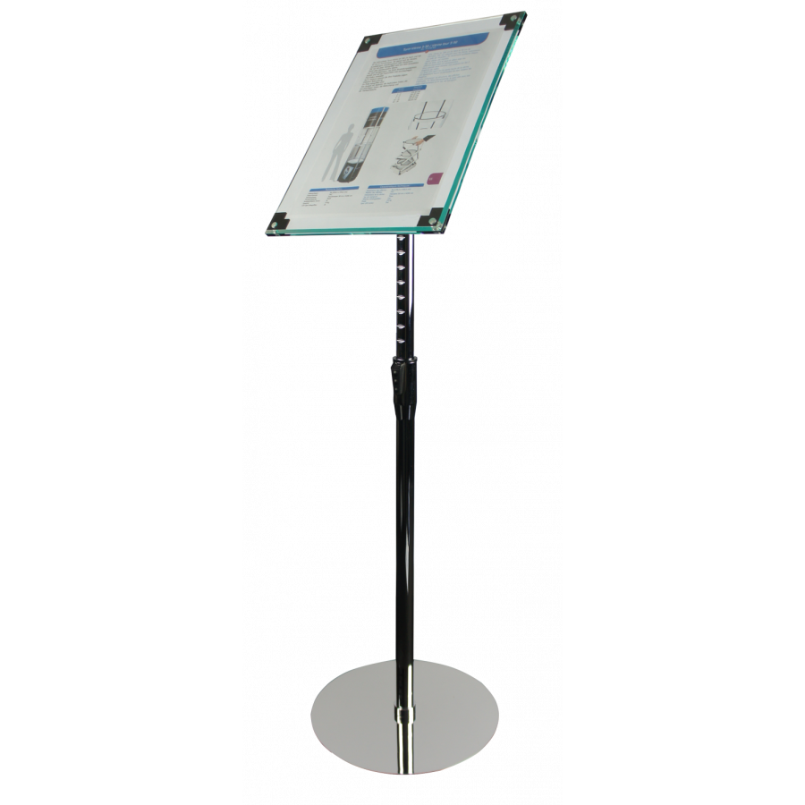 Brochure Stand 3 x A4 with base