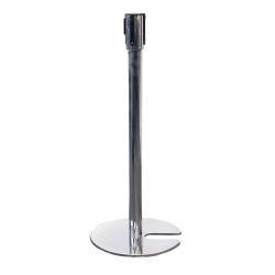 Transport trolley for Queue Barrier with band (12x Stand Silver)