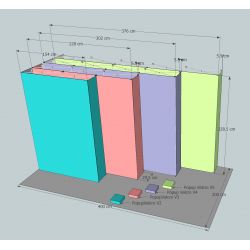 Popup Straight 3x5